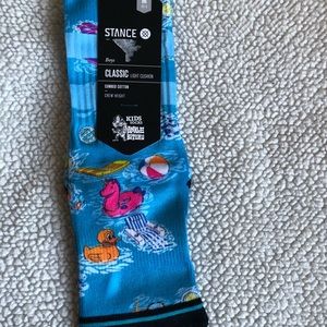 New Stance Ankle Biters Athletic Light KINGSTON KFL Socks Kid/'s Sz L//XL 6-8.5